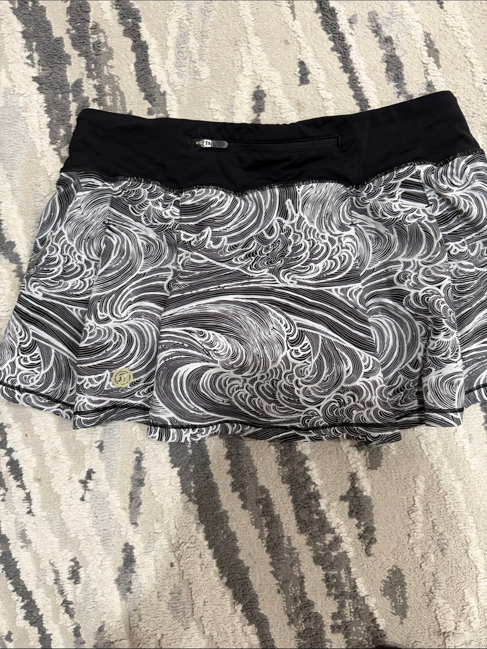 Lululemon Spec Edition SeaWheeze Pace Rival Skirt